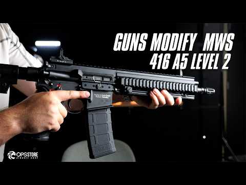 Un 416 GBBR MWS… ENFIN ! Mais que vaut-il ? - 416 A5 Style GUNS MODIFY Level 2 [ENG SUB]