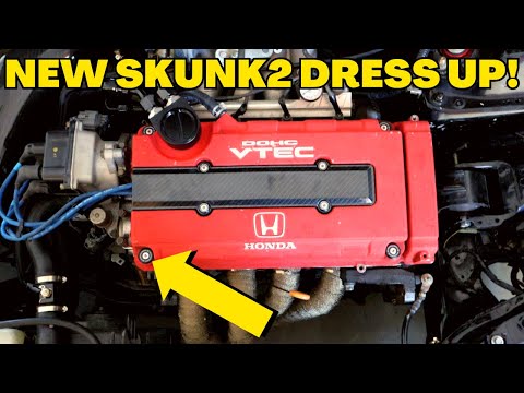 SKUNK2 VALVE COVER DRESSUP INSTALL!