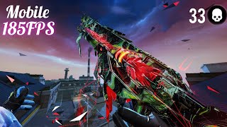 185 FPS on Mobile ! BLOODSTRIKE New Eternal Skin MP5. 12k Damage 33 Kills.