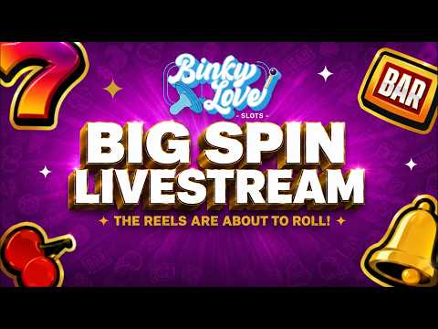 🎰 Tuesday Spins with Binky Love Slots!!!
