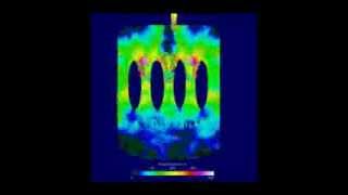 Strong temperature gradient hydrodynamic simulation - velocity