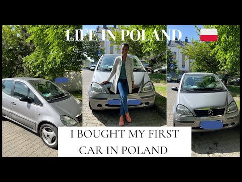 I BOUGHT MY FIRST CAR IN POLAND 🇵🇱 | PRICE, REGISTRATION + DRIVING LICENSE