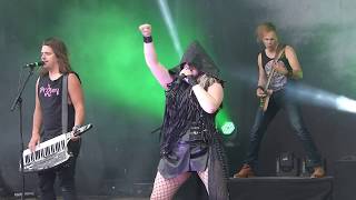 BATTLE BEAST live at the RockFels festival 2018: Lost In Wars + Touch In The Night