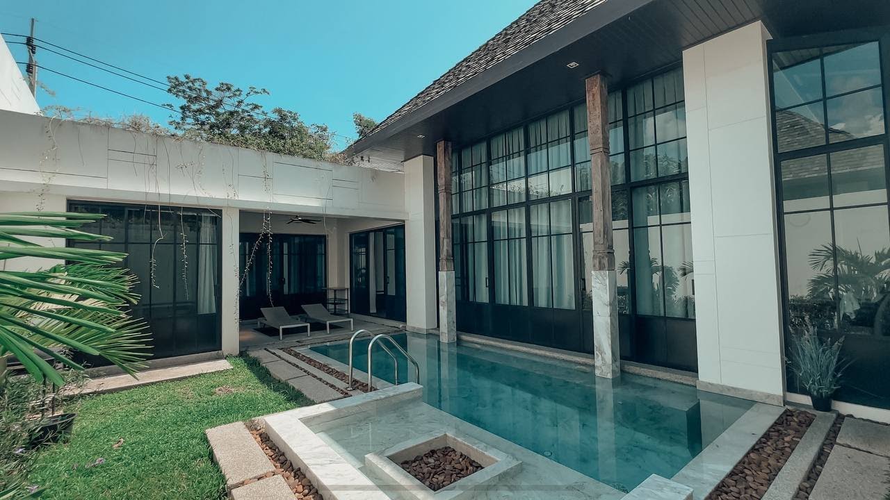 Вилла 3 спальни, Бангтао, Пхукет, Таиланд / 3 bedroom villa, Mono villa, Bangtao, Phuket, Thailand.