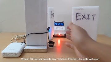 HaloCode Project - Smart gate using HaloCode (a single board computer)