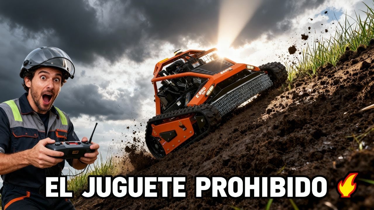 🚜 La Desbrozadora 4x4 MÁS POTENTE | Anova ISX800 EFI con Motor Honda