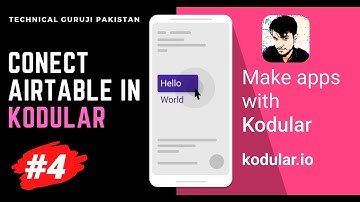 how to create app | in thunkable kodular in hind-urdu -how to make android app without coding Part 4