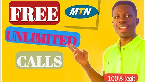 How to make calls on MTN for free:unlimited free calls from MTN to customers