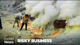 The Riskiest Jobs In the World That Mine Sulfur, Salt and Coal | Insider News