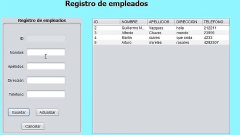 CRUD fácil solo java y mysql