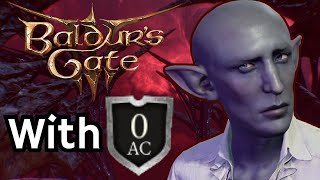 Can You Beat Baldur's Gate 3 WITH 0 AC? | FULL GAME