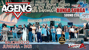 BUNGA SURGA - ALL ARTIS - AGENG MUSIC - PESTA LAUT BAJOMULYO 2025 - JUWANA PATI