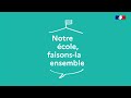 Webinaire acadmique notre cole faisons la ensemble le 16 novembre 2022 partie 1 sur 2