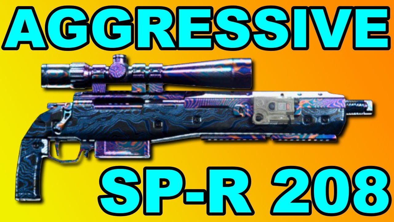Most Aggressive SP-R 208 Loadout Possible!!! Best Modern Warfare Class ...