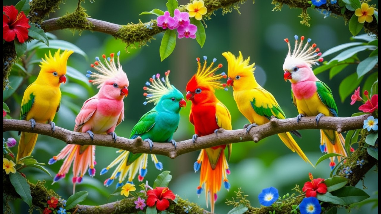 🌅 Calming Relaxing Piano with Bird Sounds Peaceful Nature Music for ...