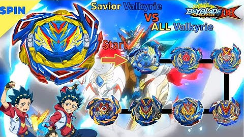 베이블레이드 버스트 다이너 마이트 DB 세이버 발키리 VS 올발키리 セイバーヴァルキリー 【Savior Valkyrie VS ALL Valkyrie】 Beyblade Burst DB