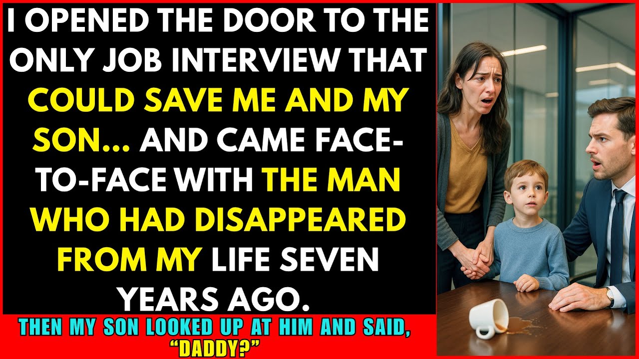 At My Ex’s Law Firm Interview, My Son Looked At Him And Said “Daddy”… And Then He...