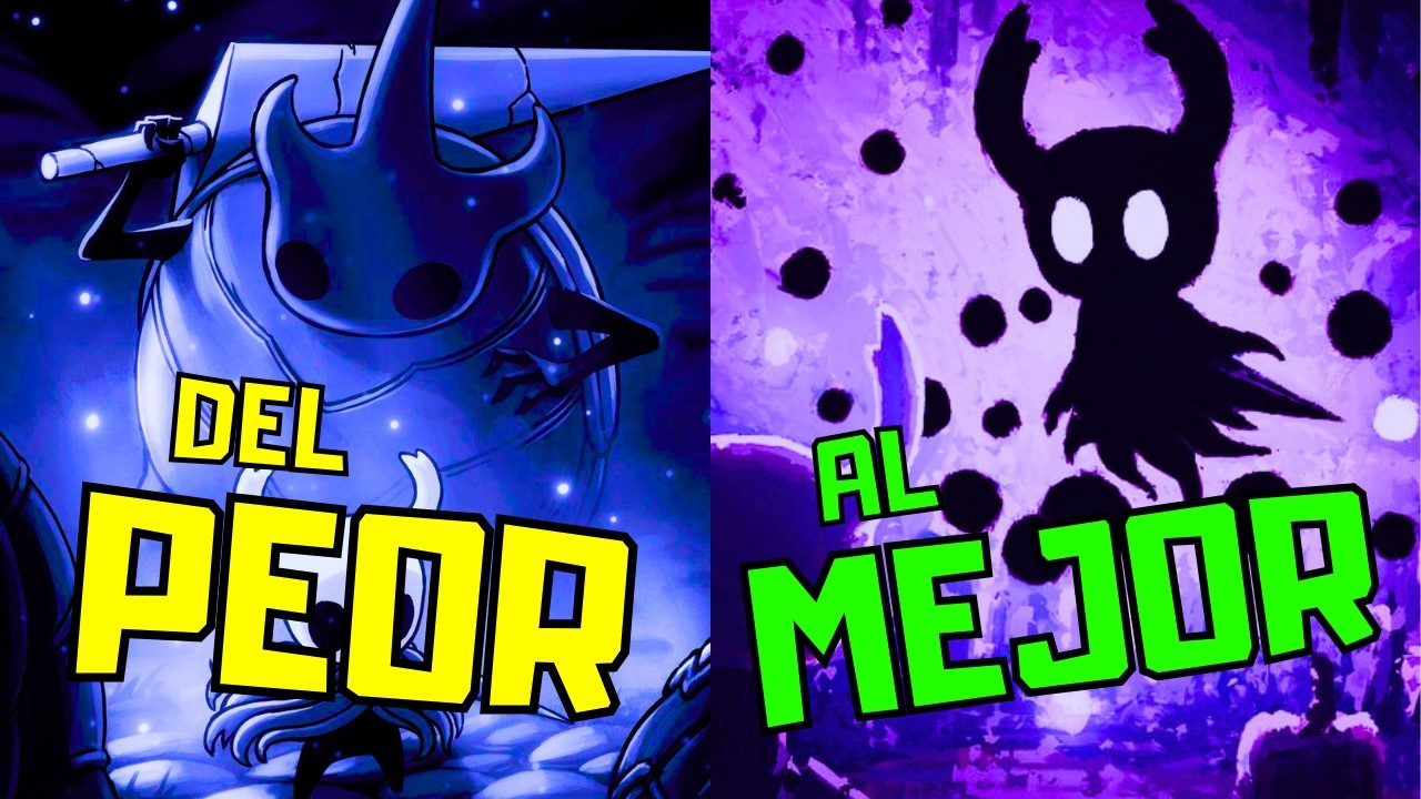 Los 105 ENEMIGOS de Hollow Knight del PEOR al MEJOR (Parte 1)
