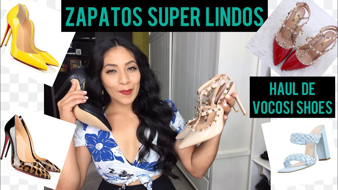 Zapatos súper bonitos elegantes a la moda/ Haul de Vocosi - YouTube
