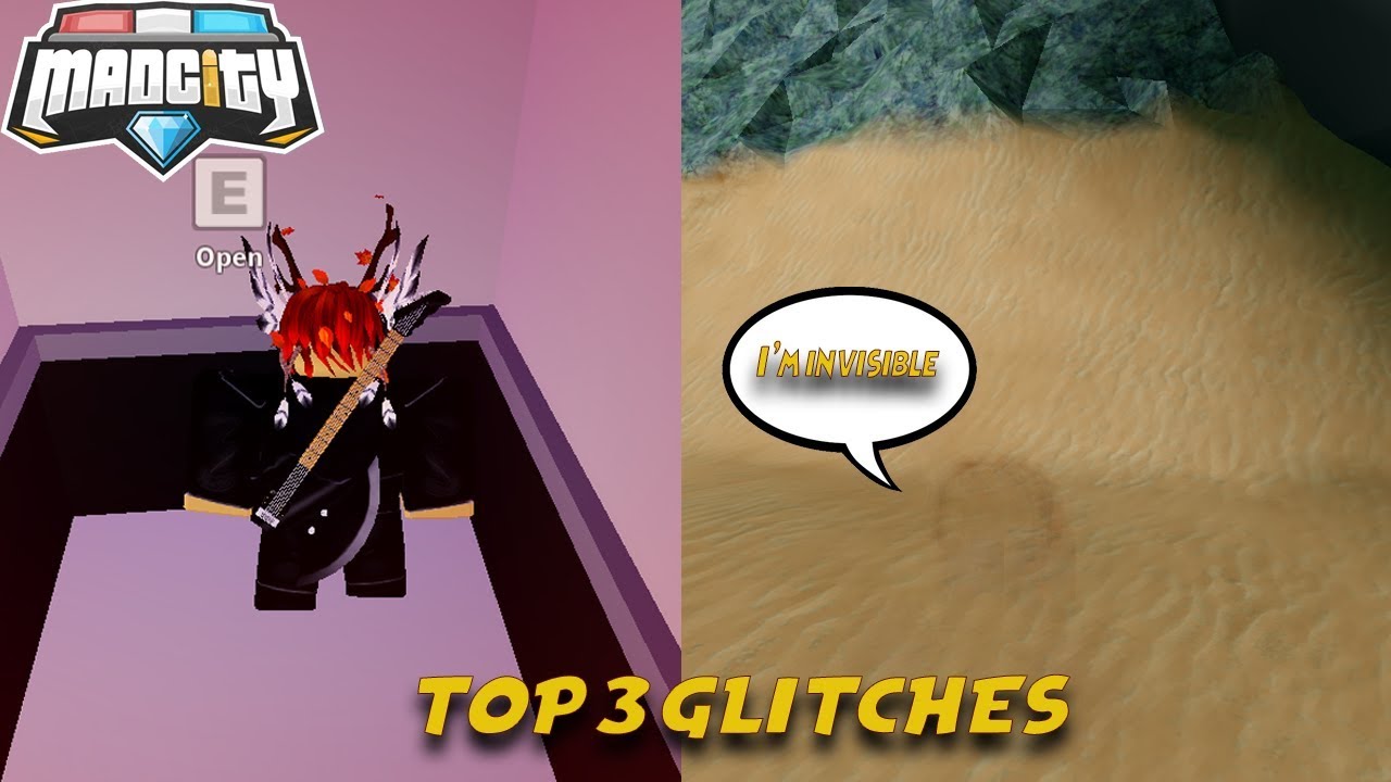 TOP 3 BEST GLITCHES YOU SHOULD KNOW IN MAD CITY (Roblox)