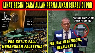 SERU! DUBES ISRAEL Marah-Marah dan Merobek PIAGAM PBB Saat Rapat