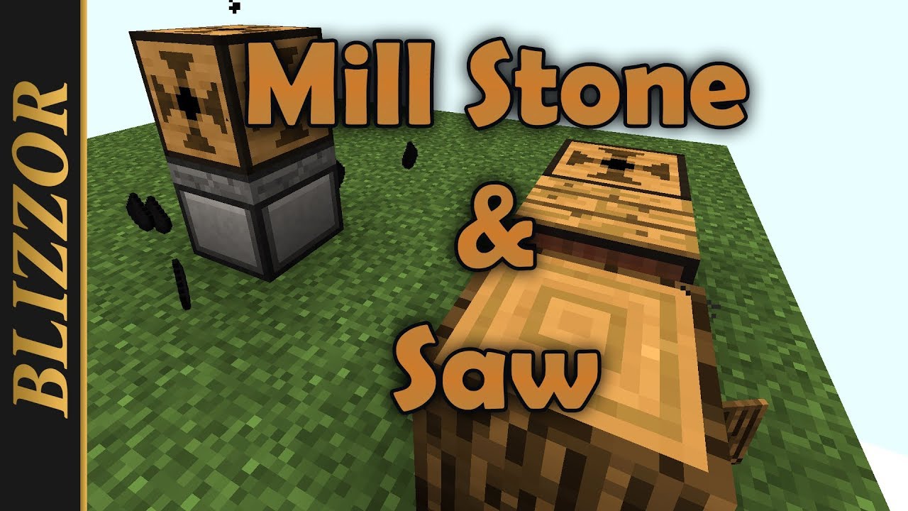 Better With Mods Mill Stone Saw Tutorial Deutsch German Youtube