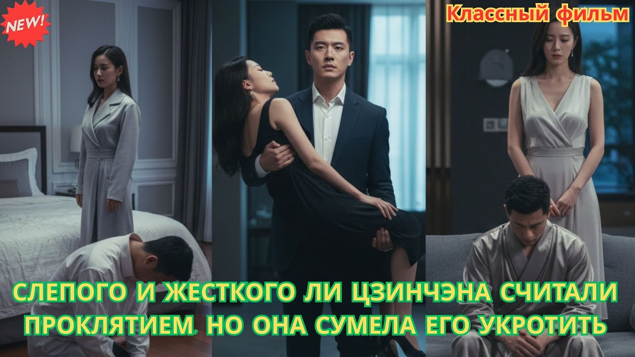 Слепого и жесткого Ли Цзинчэна считали проклятием, но она сумела его укротить #романтика #дорама