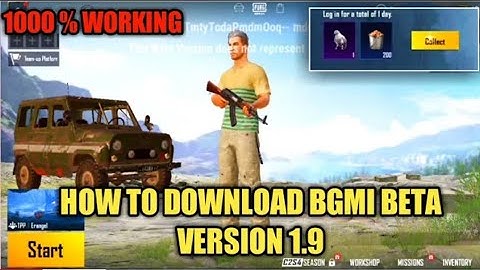 How To Download Pubg Mobail 1.9 Beta Version |