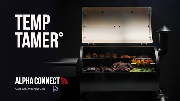 Grilla Grills Exclusive Temp Tamer Pellet Grill Feature | Stop Temperature Spikes After Opening Lid