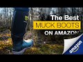 Tidewe muck boots  best amazon huntinghikingcampingworking boots