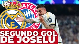 JOSELU HÉROE | EL GOL que DESATÓ la LOCURA MADRIDISTA | REAL MADRID 2  FC BAYERN 1