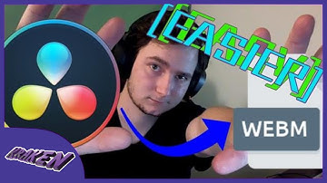 [EASIER] How to make a transparent WebM file | DaVinci Resolve 16