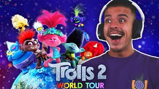 First Time Watching trolls World Tour
