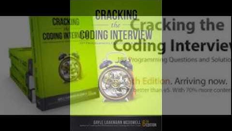 Cracking the Coding Interview - Gayle Laakmann McDowell