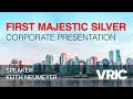 First majestic silver corp corporate presentation vric 2024