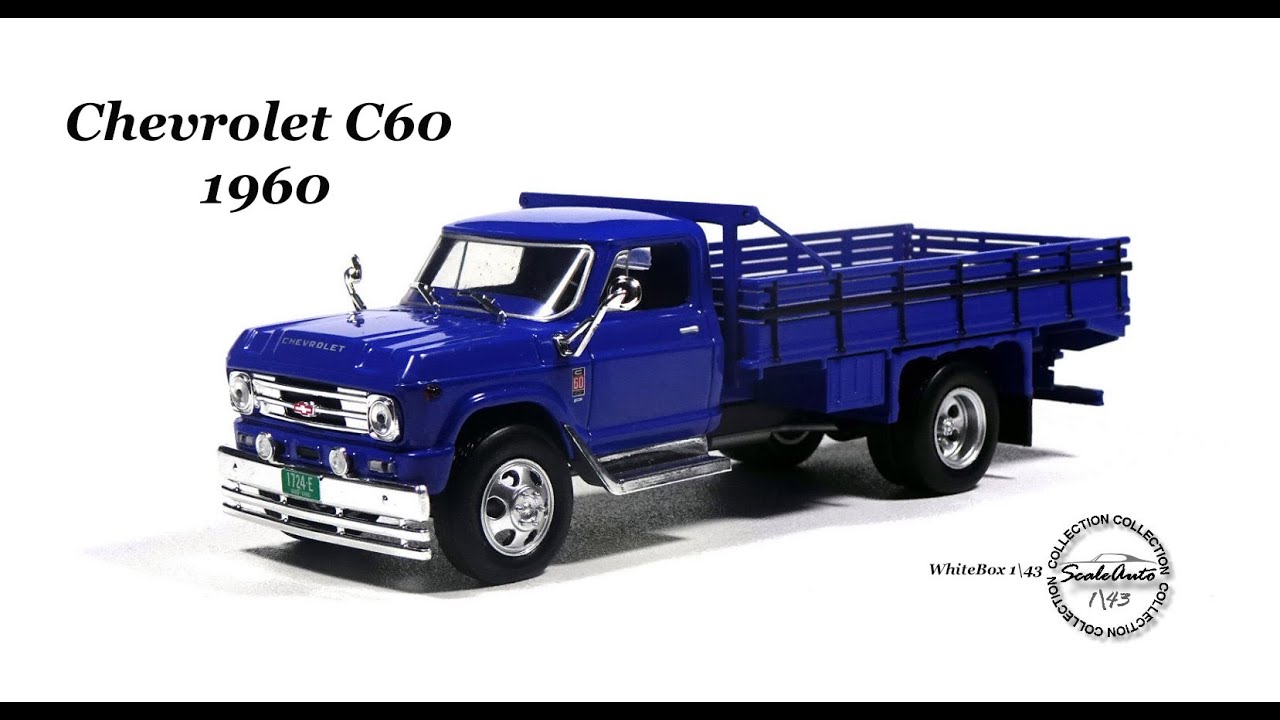 WhiteBox 1/43 - Chevrolet C30 Truck 1961 Rouge