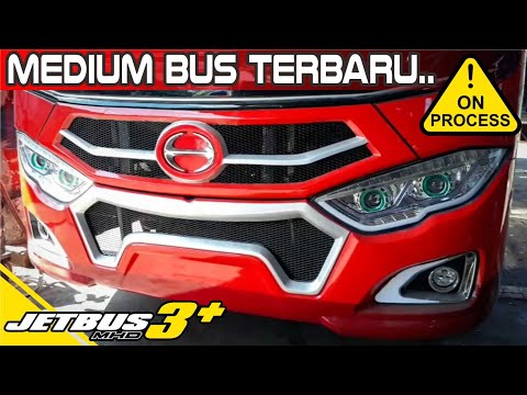 PROSES PEMBUATAN JETBUS 3 MHD VOYAGER (Painting - Finishing) | JR Connexion