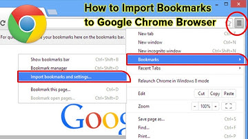 How to Import Bookmarks to Google Chrome 👉 Tutorial for Beginners