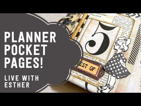 Planner Pocket Pages | LIVE with Esther