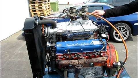 Cadillac 331 blower