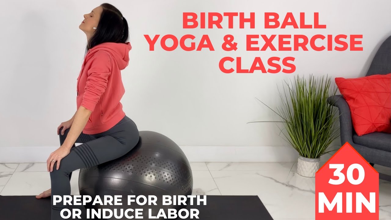 Birth ball exercises to induce labor / How to use a birth ball to induce labor
