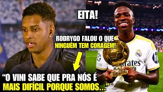 🚨 NOSSA! É POR ISSO que o RODRYGO ACHA que o VINI NÃO VAI GANHAR a BOLA DE OURO!