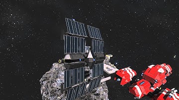 Space Engineers - Solar powered ship