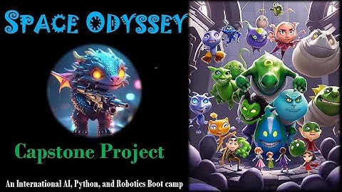 Pictoblox: Capstone Project - Space Odessey | Python Coding