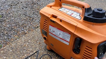 Generac ix2000 running