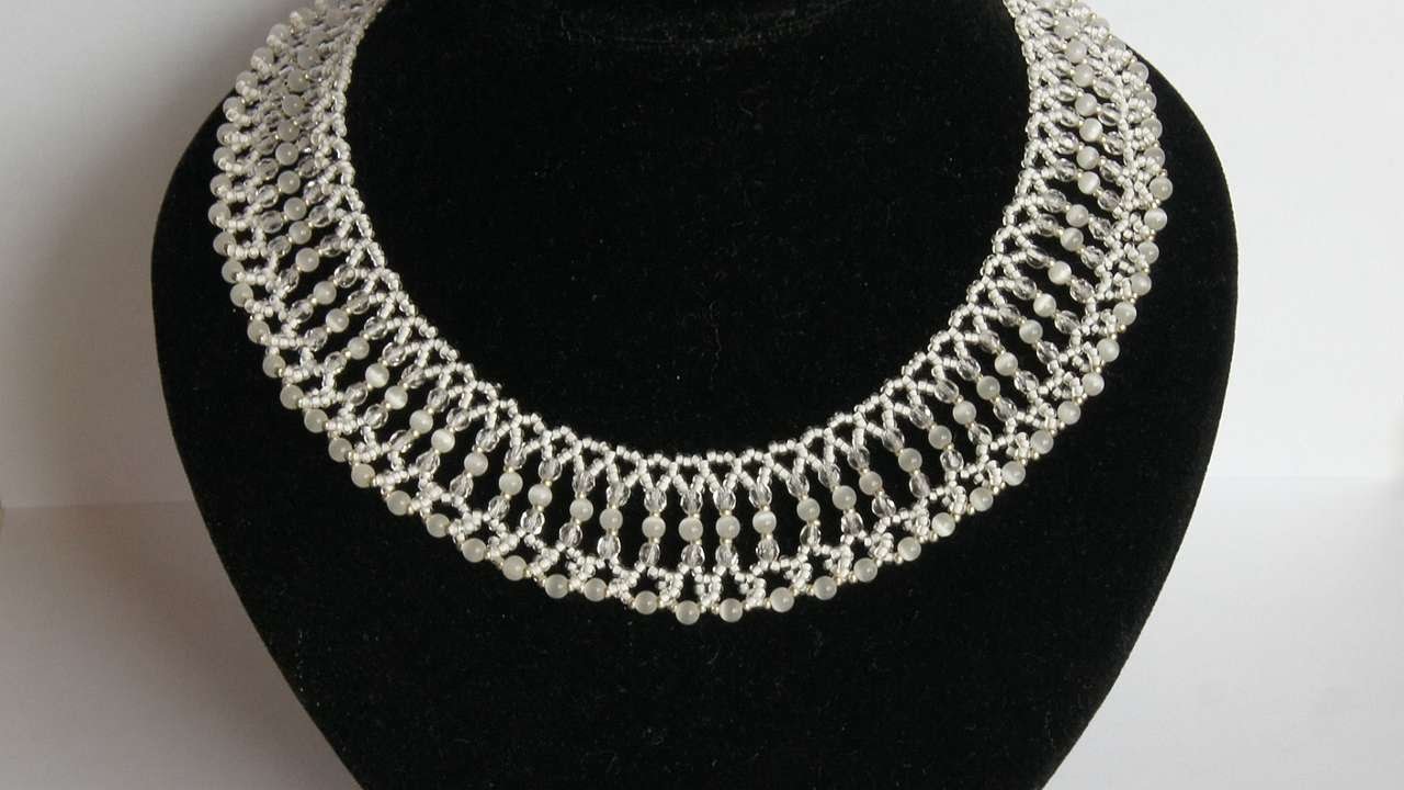 How To Make Gentle Bridal Necklace - DIY Style Tutorial - Guidecentral ...