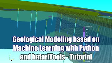 Geological Modeling based on Machine Learning with Python and hatariTools - Tutorial