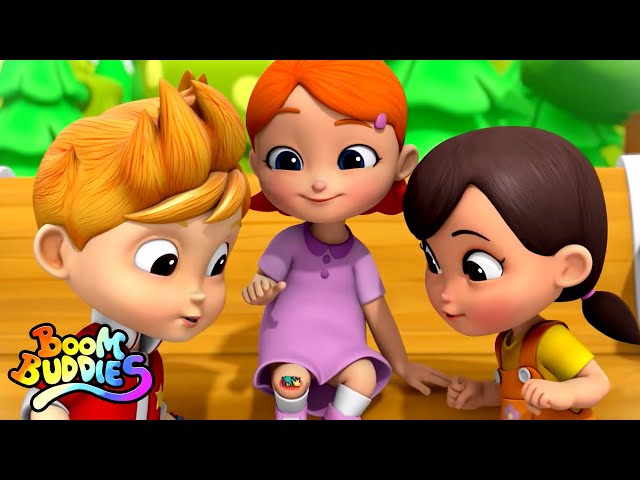 Boo boo lagu | Puisi untuk anak | Kartun pendidikan | Boom Buddies Indonesia | Bayi sajak class=