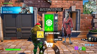 Fortnite JUST ADDED This in Todays Update! (TMNT Mythics)