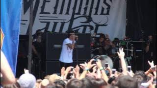 Memphis May Fire ft. Kellin Quinn - 'Legacy' LIVE (HD) at Pomona Warped Tour 2013 Day 1